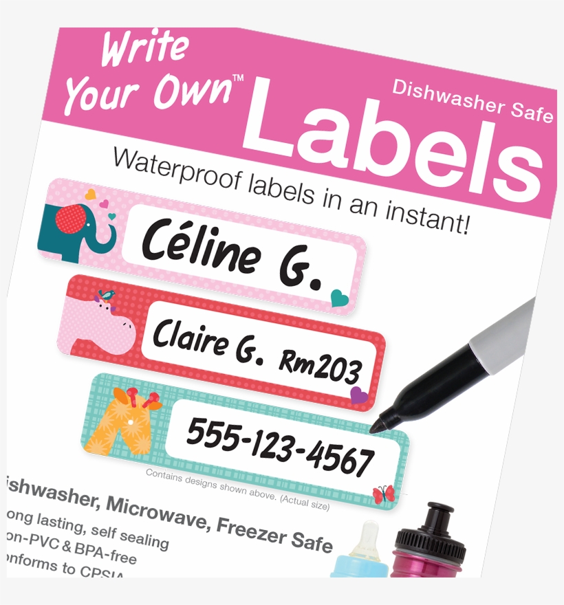 Write On Blank Labels - Emily Press Write Your Own Labels, transparent png #2636004