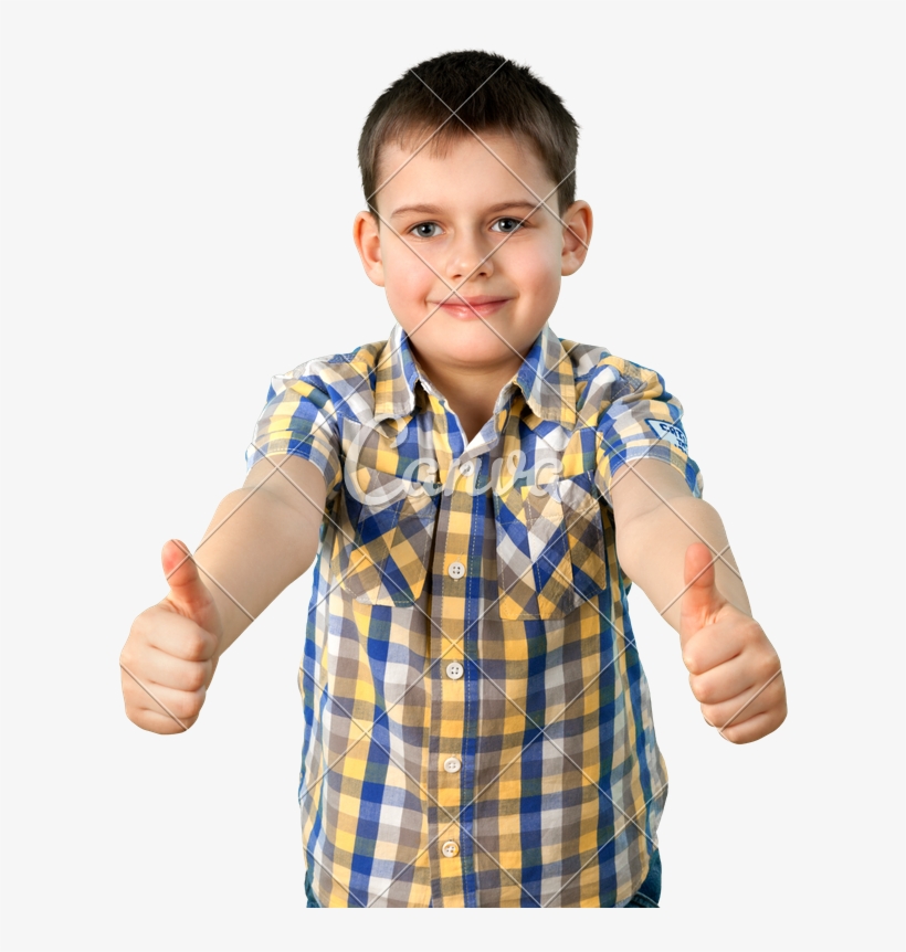 Clipart Library Download Smiling Little With Thumbs - Transparent Background Transparent Boy, transparent png #2636209