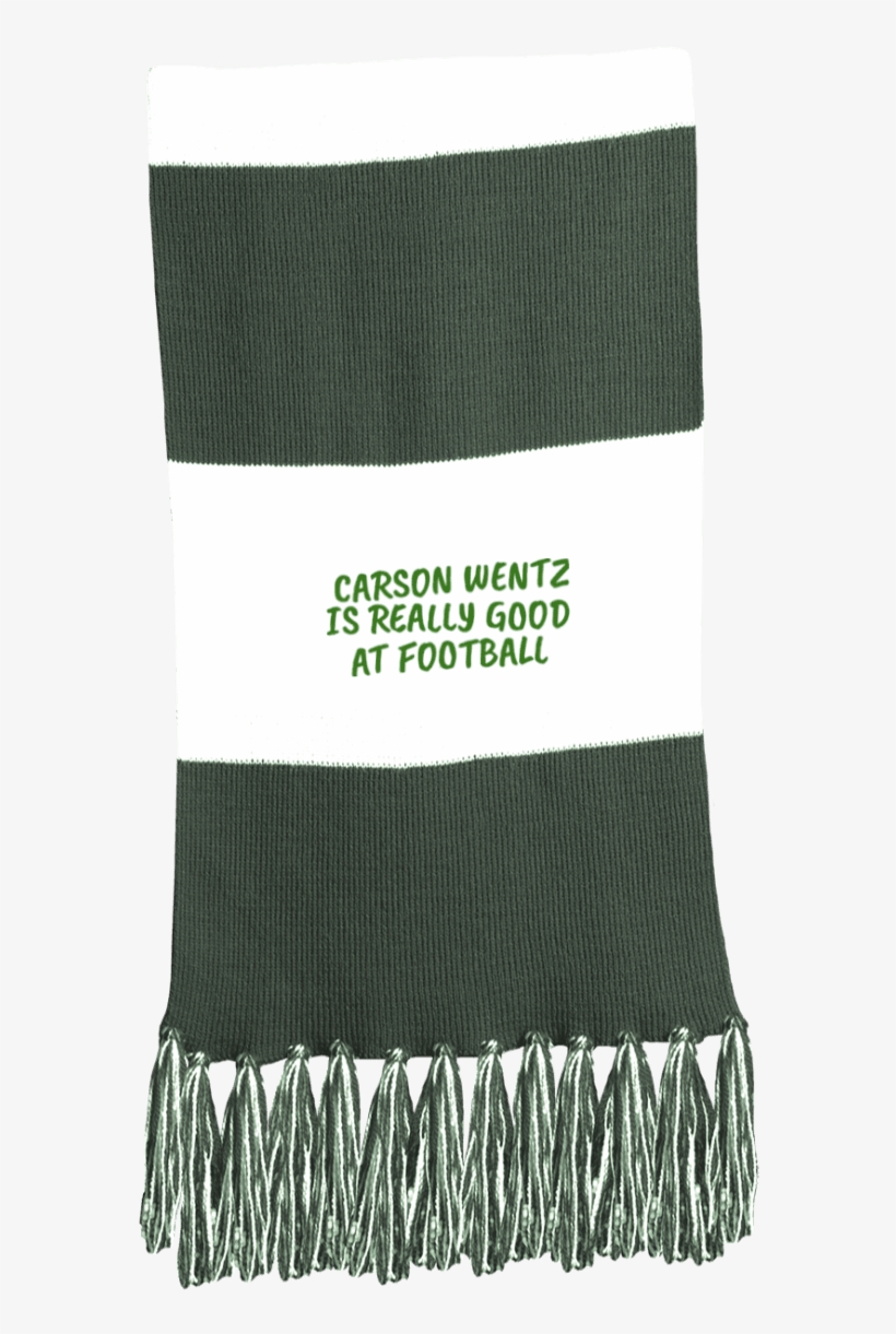 Cyber Special Carson Wentz Is Really Good At Football - Order Of The Eastern Star Fringed Scarf, transparent png #2636408