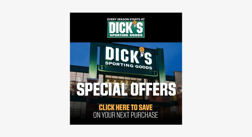 Dick's Sporting Goods Ecoupon - Dick's Sporting Goods Gift Card, $10, transparent png #2636556