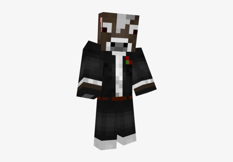 Jadgepng - Skin Mucca Minecraft, transparent png #2636585