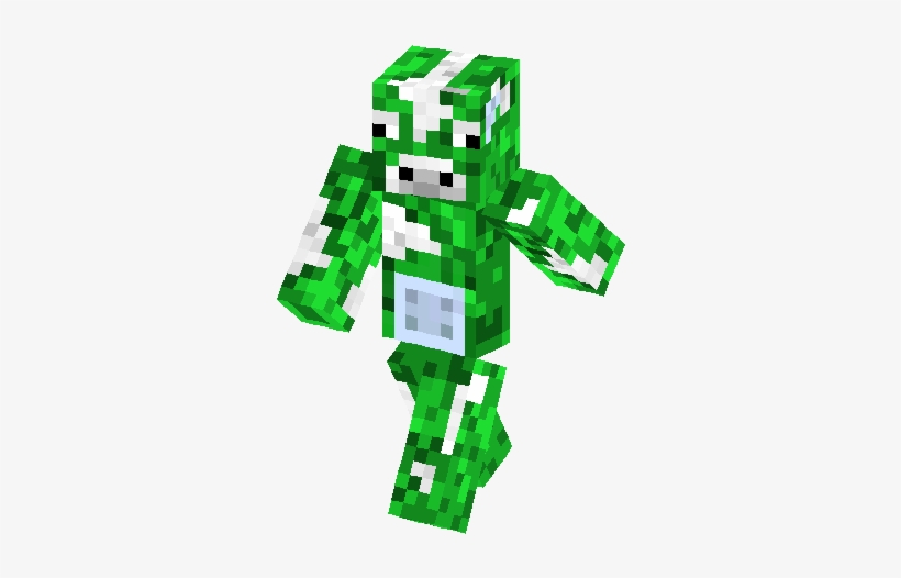 Toxic Cow Skin - Minecraft Green Toxic Cow, transparent png #2636766