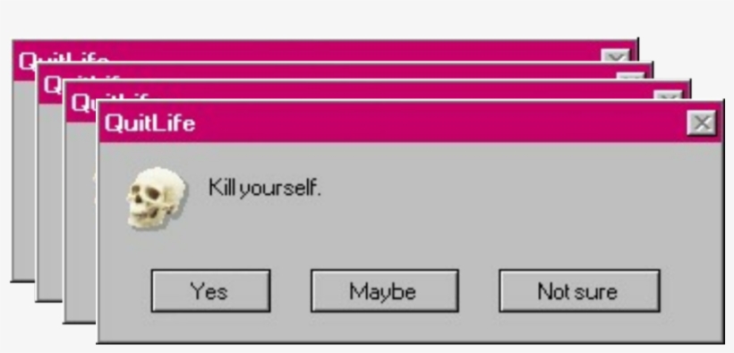 Aesthetic Tumblr Windows95 Overlay 80s - Skull, transparent png #2637005