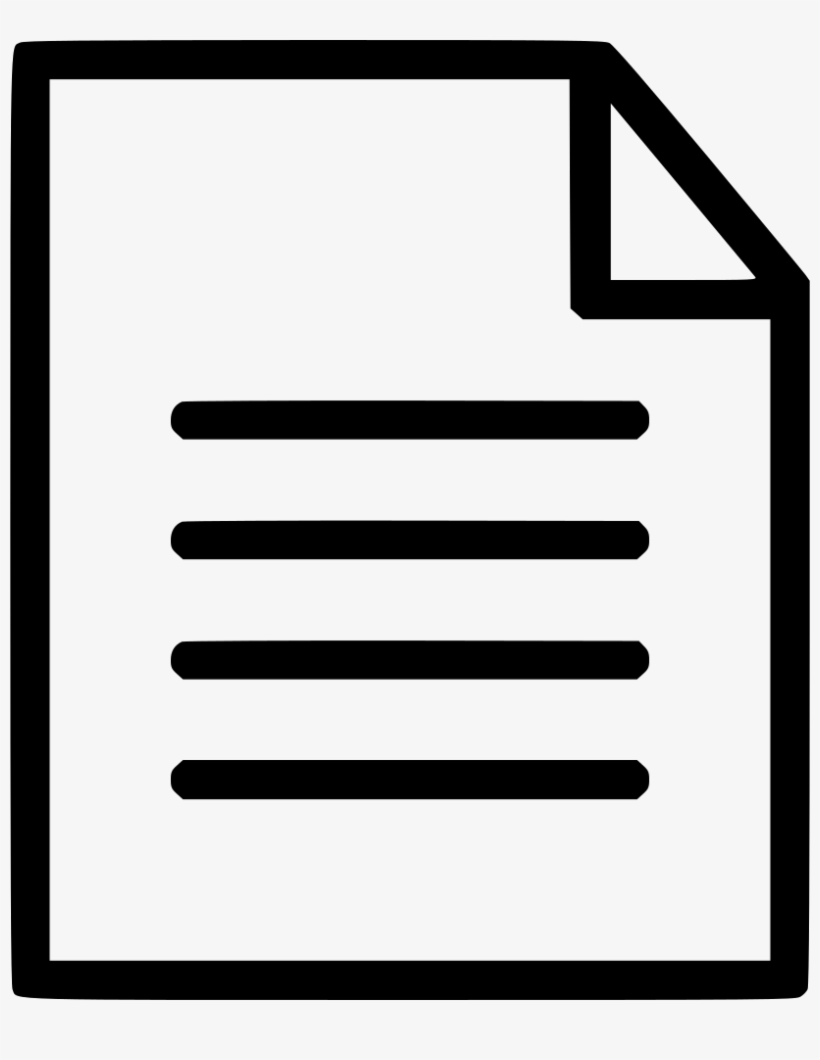 Paper Document Report Statement Text Summary Comments - Summary Icon Png, transparent png #2637179