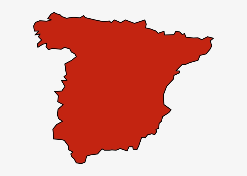 Small - Spain Map Png, transparent png #2637203