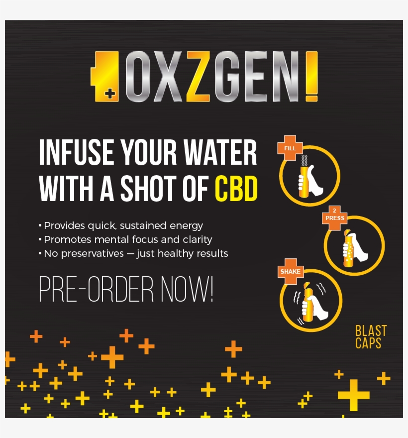 Oxzgen Blast Caps Available For Pre-order - Graphic Design, transparent png #2637229