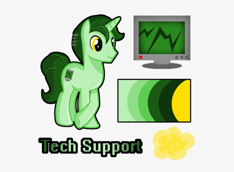 Mlp Oc Tech Support Reference By Mychelle-d98aq3f - Mlp Oc Tech, transparent png #2637342