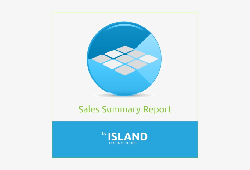 Sales Summary Report By Island Technologies - App Store, transparent png #2637444