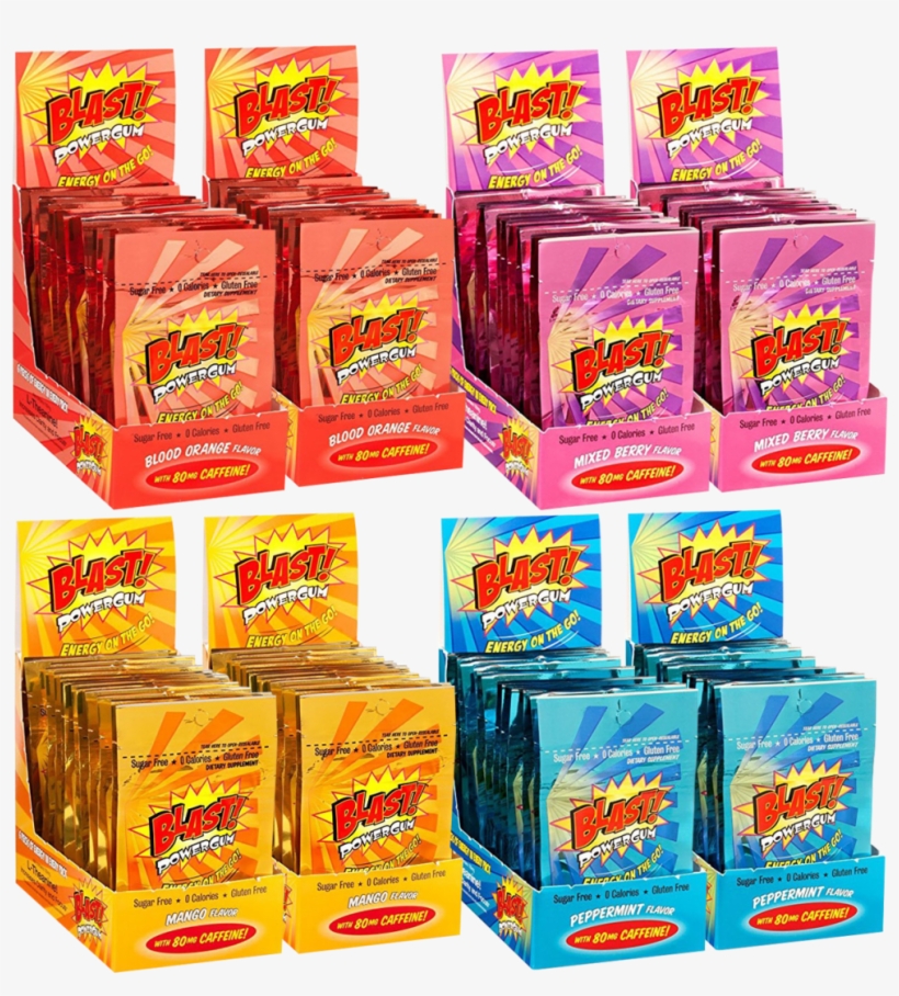 Blast Power Gum Blast Power Gum Mixed Berry Flavor, transparent png #2637514