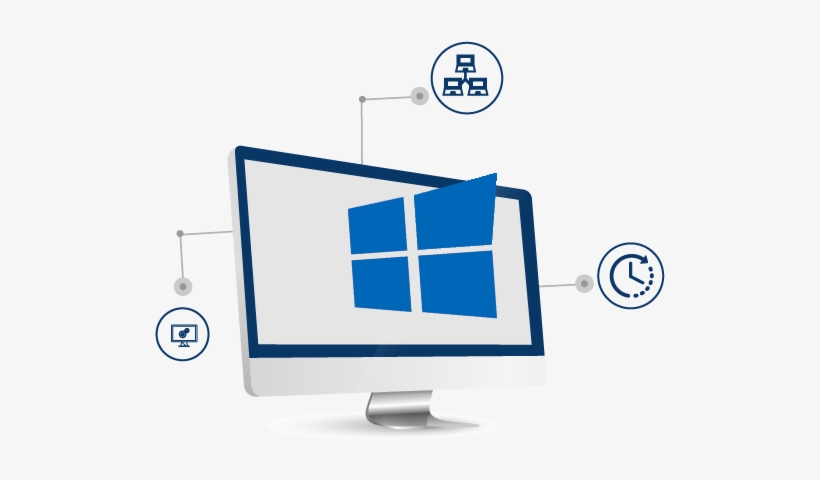 Device Connectivity Pc Optimization Round The Clock - Led-backlit Lcd Display, transparent png #2637648