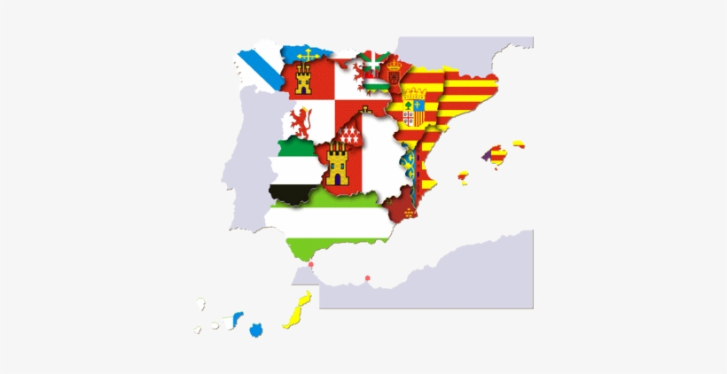 How To Learn Spanish From Spain - Comunidades Autonomas Gif, transparent png #2637953