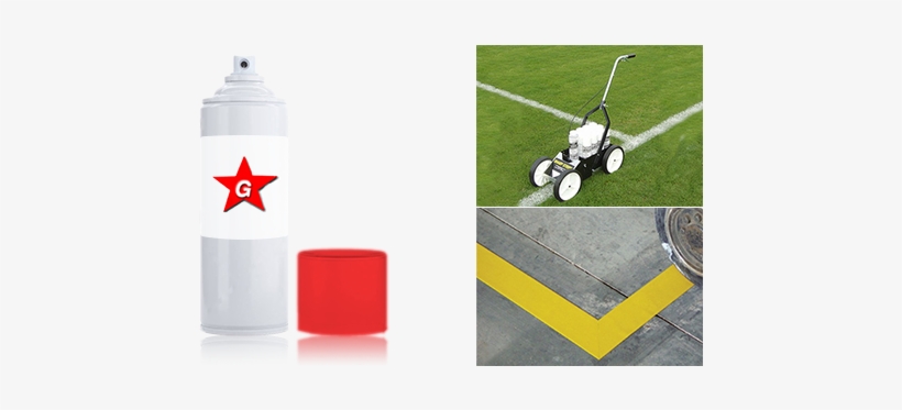 Eco-stripe Water Based Marking Paint - Lawn, transparent png #2638175