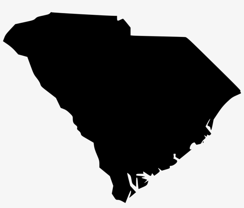 South Carolina Sc - South Carolina Silhouette, transparent png #2638731