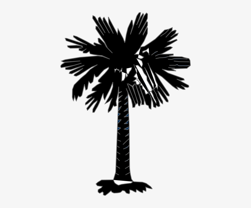 South Carolina Flag Black And White, transparent png #2638841