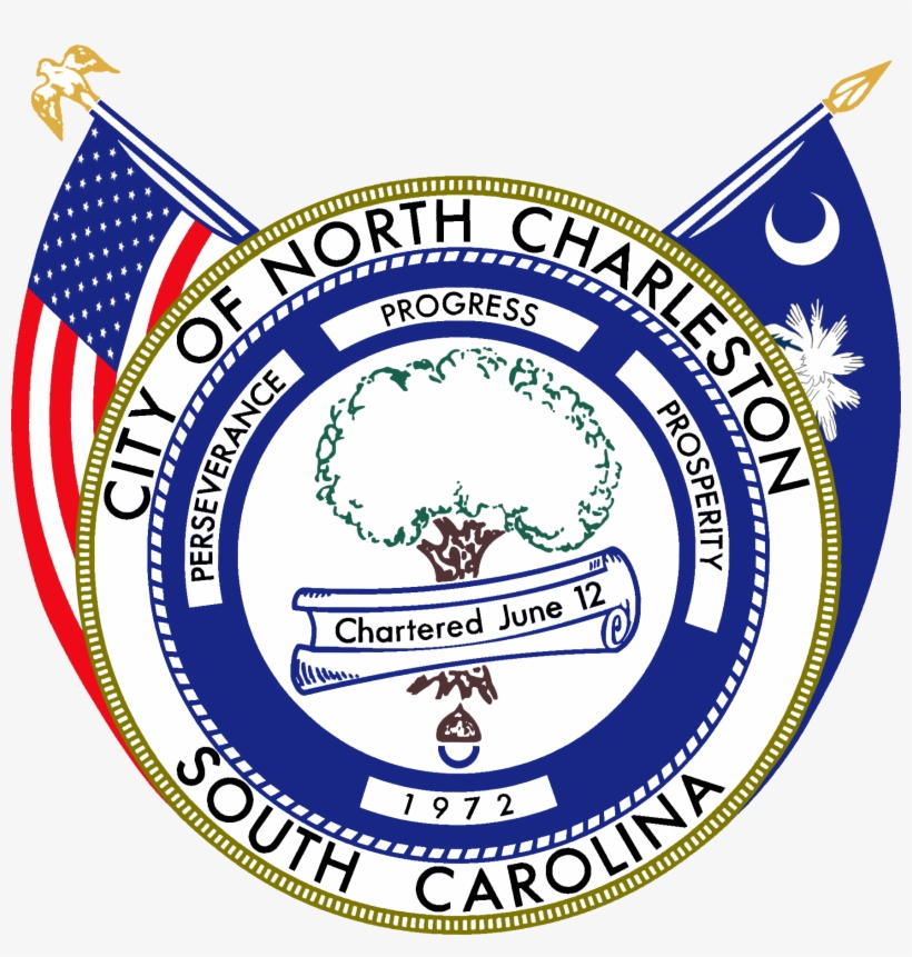 Seal Of North Charleston, South Carolina - North Charleston Seal, transparent png #2638990