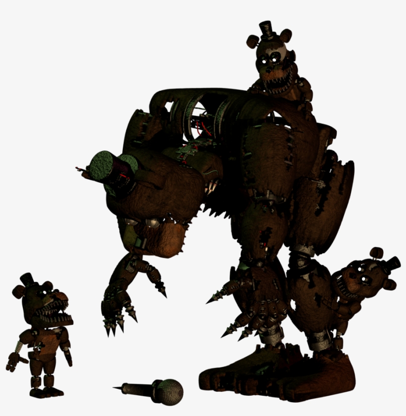 Jokenightmare Freddy's - Statue, transparent png #2639079