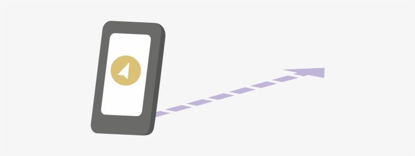 The Trove App Alerts Users When They Are Near A Trove - Sign, transparent png #2639117