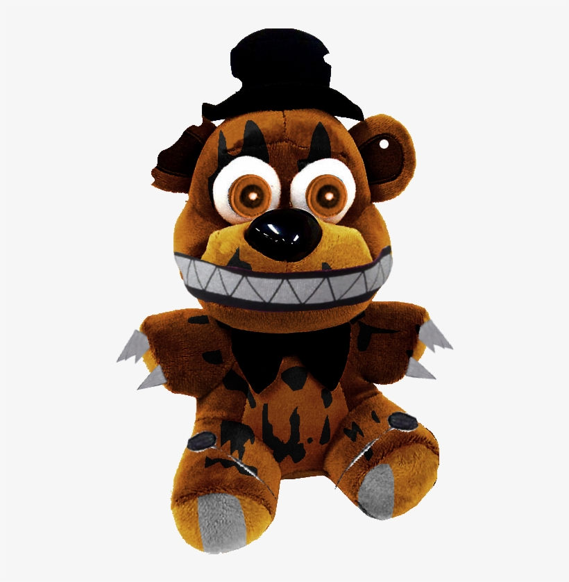 Editnightmare - Funko Five Nights At Freddy's Nightmare Freddy Plush,, transparent png #2639163