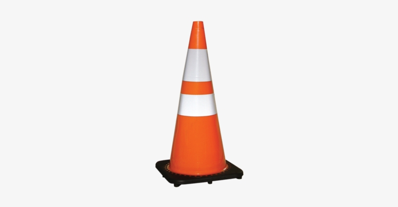 Injection Molded Pvc, Mutcd Compliant Traffic Cone - Traffic Cone 28 Inch, transparent png #2639678