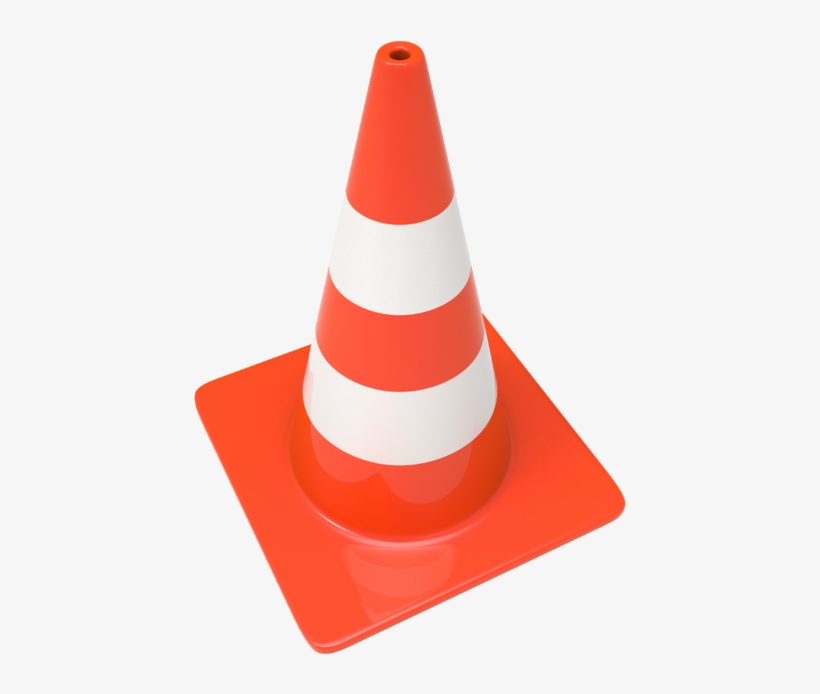 Download 3d Traffic Cone [png - Transparent Background Traffic Blue Cone PN...