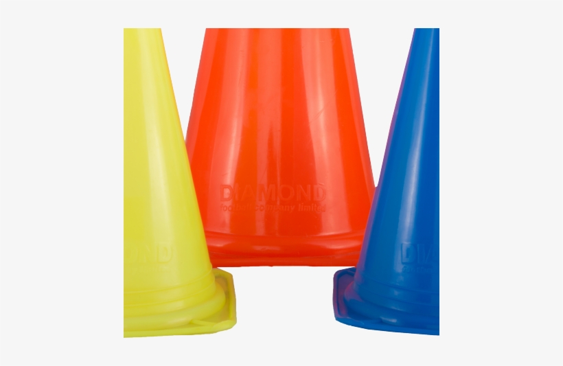 9 Inch Traffic Football Cones - Inch, transparent png #2640378