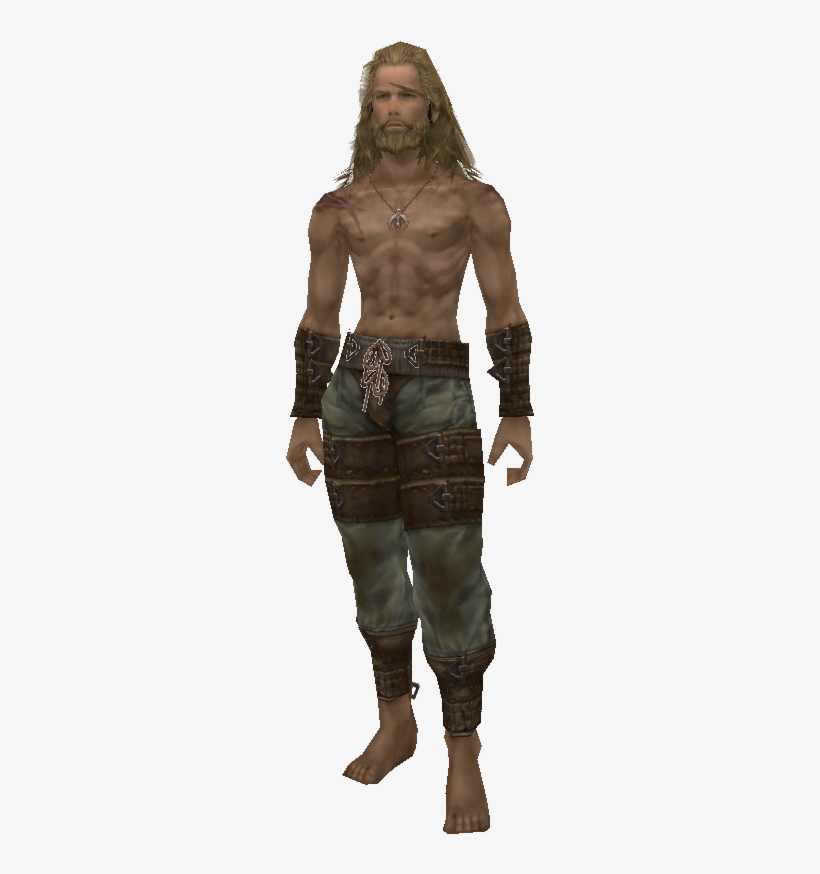 Ff12 Char Model - D&d Human Male Prisoner, transparent png #2640680