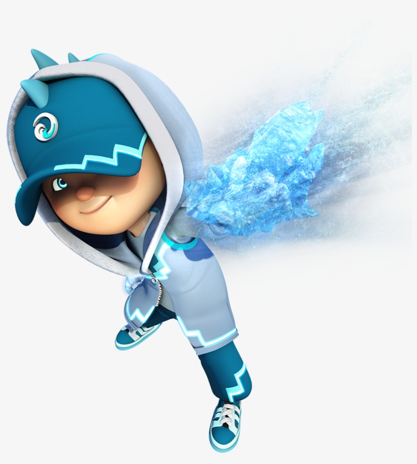Bbb Ice 01 Small - Boboiboy Ice, transparent png #2640878