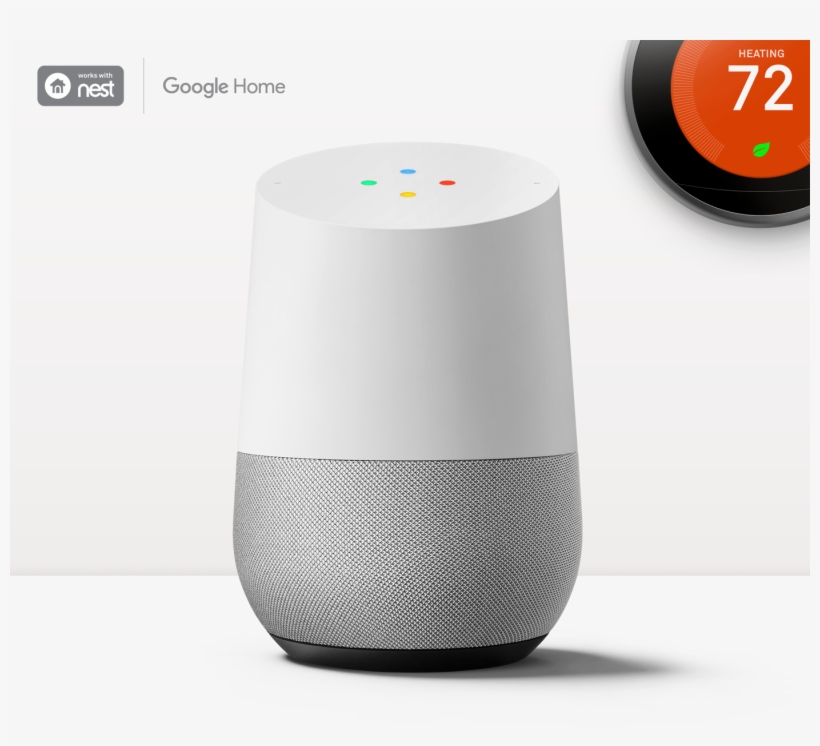 Google Home - Google, transparent png #2641215