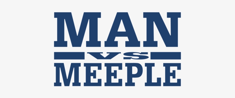 Manvsmeeple-logo - Man Vs Meeple, transparent png #2641666