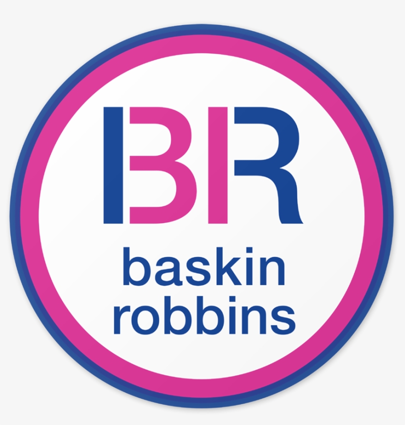 Baskin-robbin Is A Very Famous Ice Cream Store - Баскин Роббинс Лого Png, transparent png #2641722