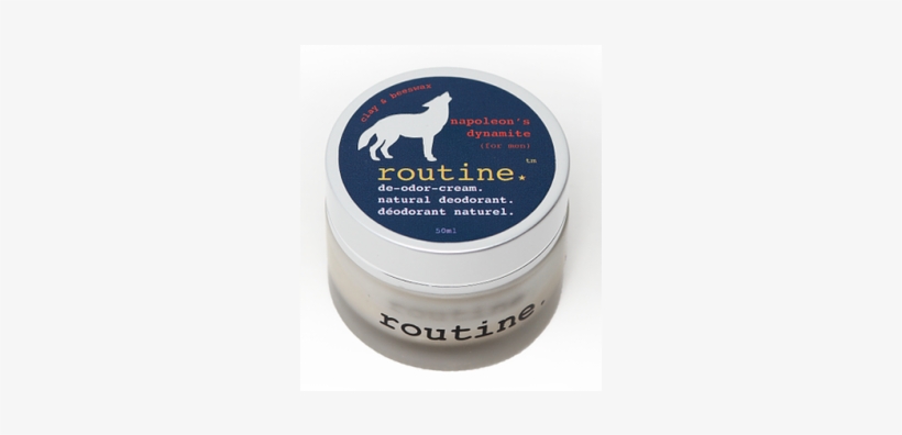 Routine De-odour-cream Handcrafted 50ml Clay Formula, transparent png #2641875