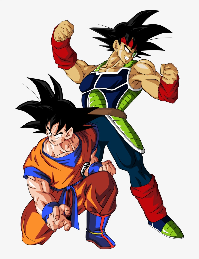The Saiyans Were Exactly That - Son Goku And Bardock, transparent png #2642191
