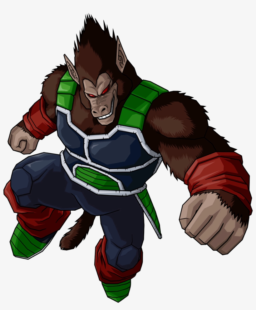 2203984-great Ape Bardock - Dragon Ball Bardock Ozaru, transparent png #2642227