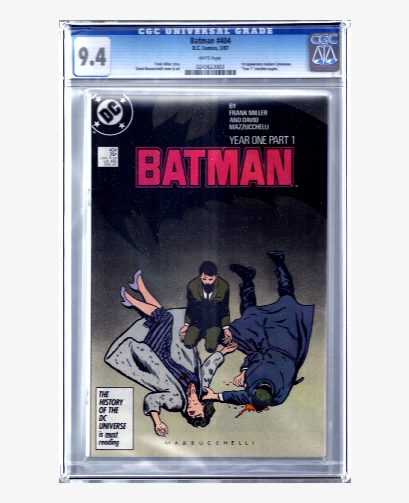 Batman Issue 404 Comic - Bruce Wayne Dead Parents, transparent png #2642560