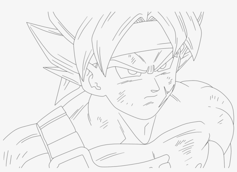 Super Saiyan 4 Gogeta Free Coloring Pages - Gogeta Super Saiyan Blue  Drawing, Full Size PNG…