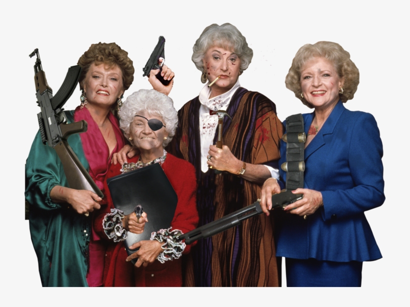 Golden Girls - Betty White Autographed 8x10 Photo (golden Girls Cast), transparent png #2643341