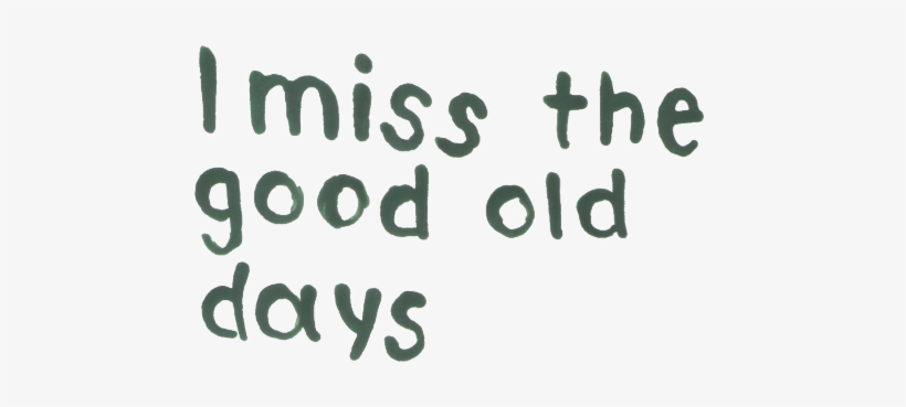 174 Notes - Miss Good Old Days, transparent png #2643581