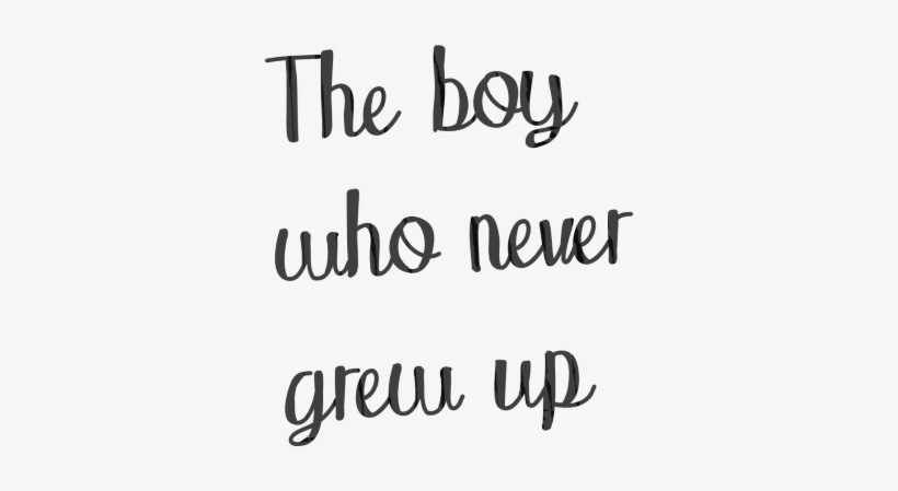 Quote Png - Peter Pan Tumblr Quotes, transparent png #2643891