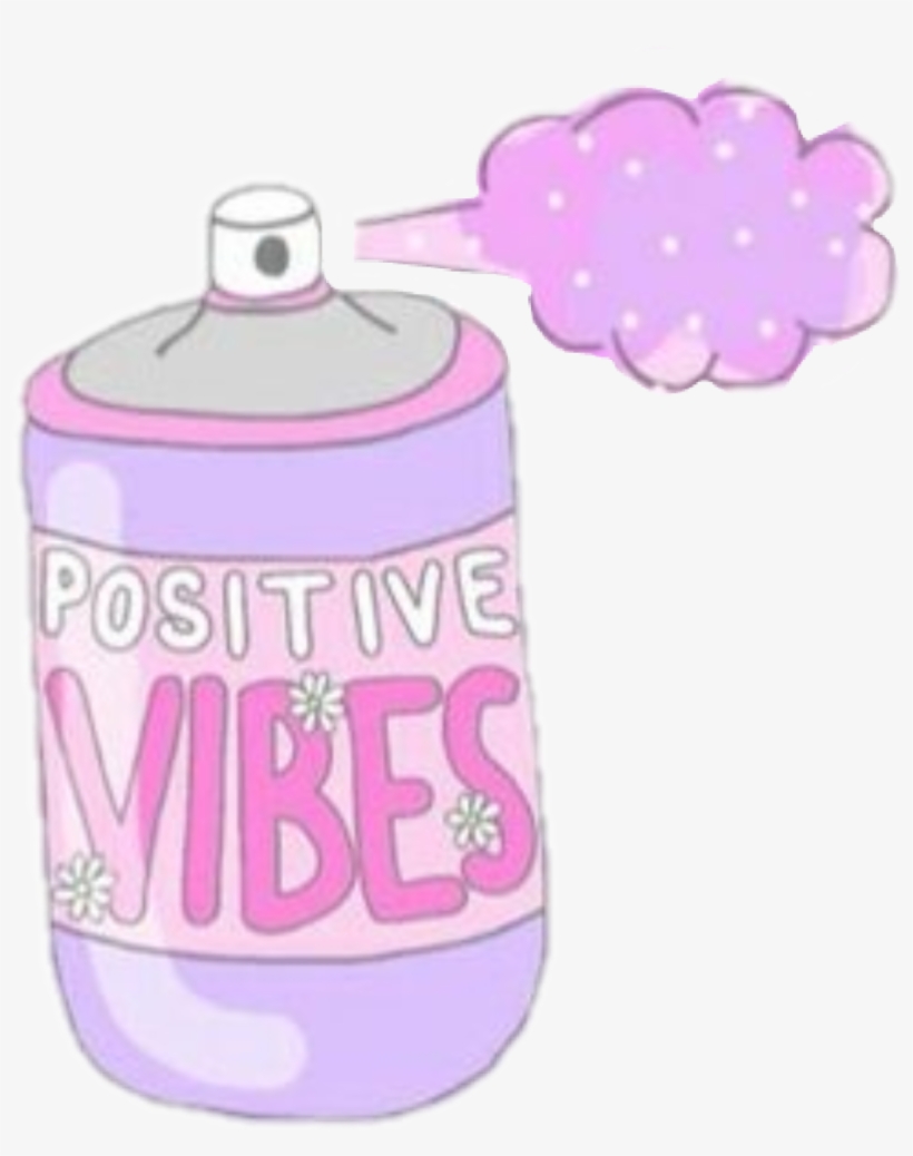 Tumblr Girl Pink Positive Vibes Interesting Remixit - Positive Tumblr Png, transparent png #2643933