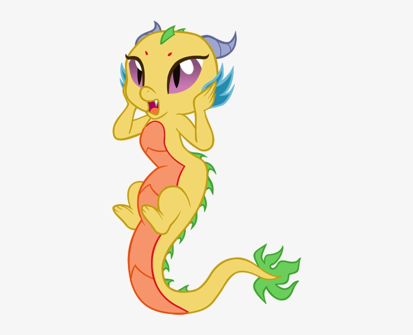 Queencold, Baby Dragon, Chinese Dragon, Dragon, Dragoness, - Female Mlp Dragon Oc, transparent png #2644370