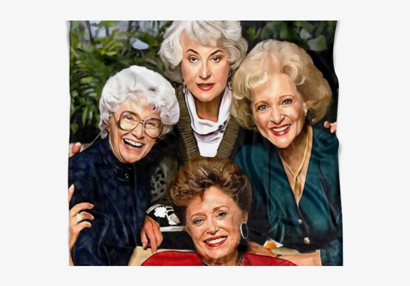 Golden Girls Digitally Hand Painted Ultra Soft Plush - Golden Girls, transparent png #2644388