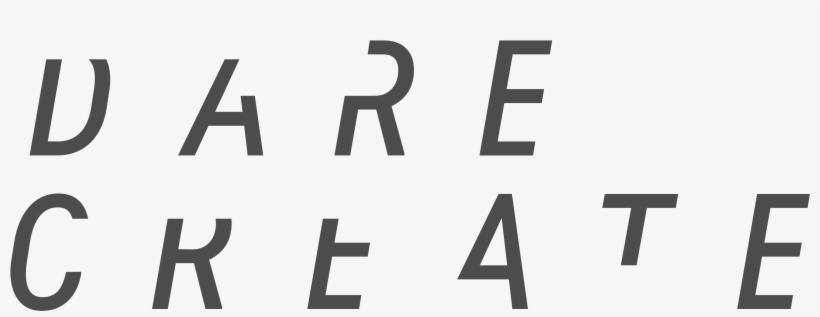 Dare Create Logo Dk Grey 01 - Graphics, transparent png #2644453
