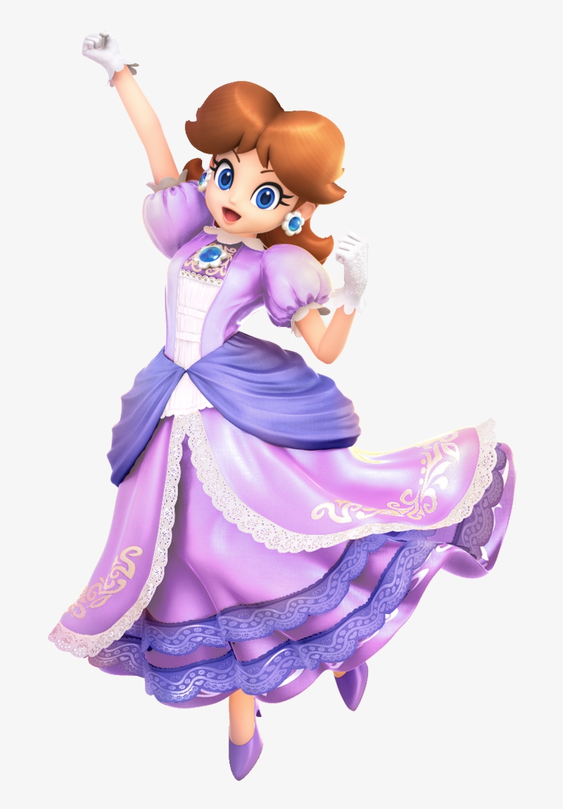 ₳ⱡɇӿ₳₦đɽł₳ On Twitter - Princess Daisy Super Smash Bros Ultimate, transparent png #2644557