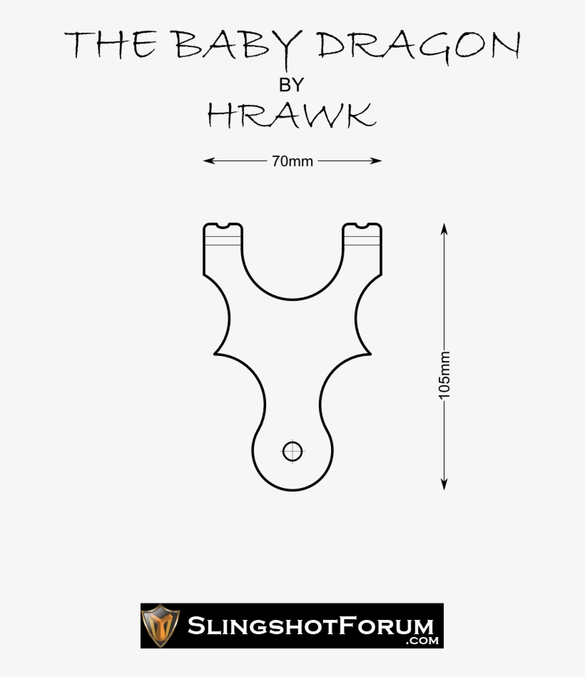 The Baby Dragon By Hrawk - Slingshot, transparent png #2644626