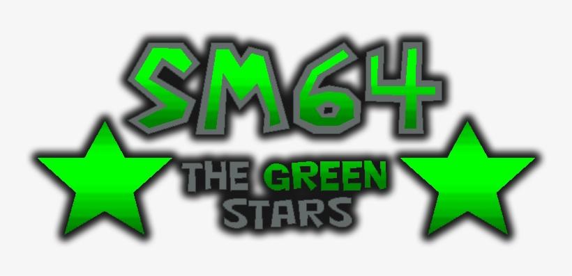 Super Mario 64 The Green Stars - Super Mario 64, transparent png #2644648