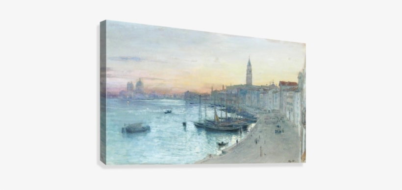 Scottish, 1839-1911 John Macwhirter Canvas Print - Landscape Painting, transparent png #2644990
