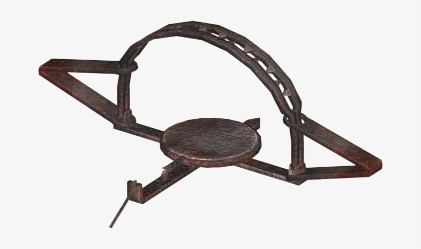 Bleeding Bear Trap - Closed Bear Trap Png, transparent png #2645049