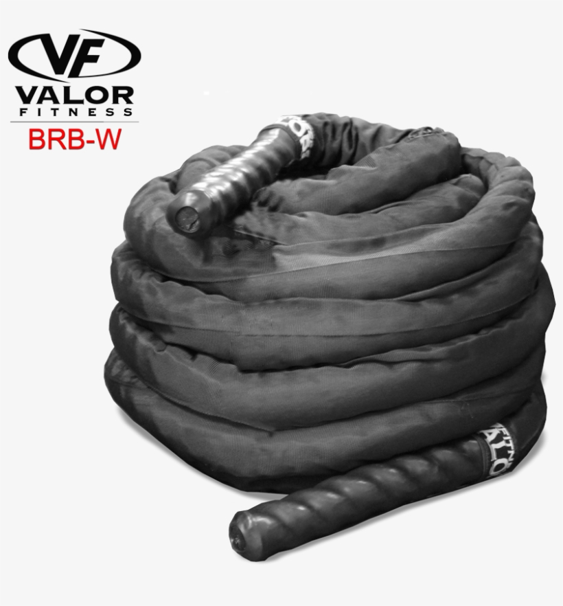 Valor Fitness Brb-w Black Conditioning Rope, transparent png #2645318