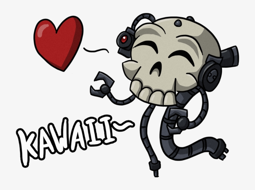 Kawaii Servo By Wibblethefish On Deviantart K - Wh40k Cute Servo Skull, transparent png #2645547