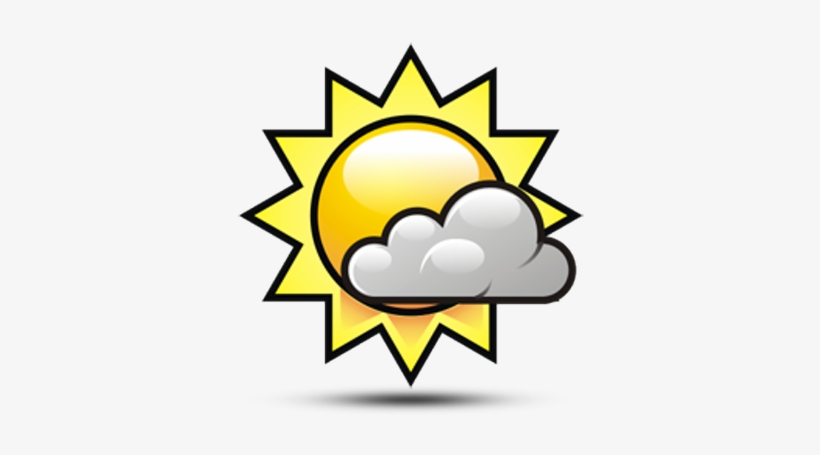 Tiempo En Santiago - Partly Sunny, transparent png #2645858
